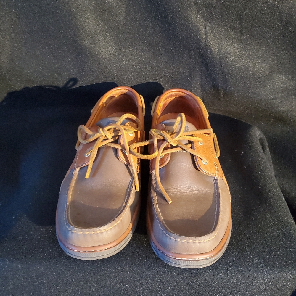 Tommy Bahama Mens 10 Loafers Brown Leather Shoes